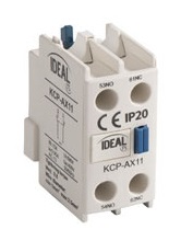 Contatto Ausiliario Frontale 1NO+1NC per Contattore KCP